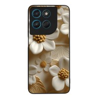 Θήκη Sonique 3D Flower Series για Motorola Moto G57 Power 5G / Moto G67 Power 5G Λευκό
