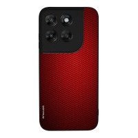 Θήκη Sonique Carbon Series για Motorola Moto G67 5G / Moto G77 5G Κόκκινο