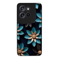 Θήκη Sonique 3D Flower Series για Motorola Edge 60 Neo 5G Γαλάζιο