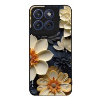 Θήκη Sonique 3D Flower Series για Motorola Edge 70 Fusion 5G Εκρού