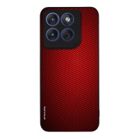Θήκη Sonique Carbon Series για Motorola Edge 70 Fusion 5G Κόκκινο