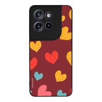 Θήκη Sonique Heart Series για Motorola Edge 60 Neo 5G Μπορντώ
