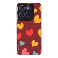Θήκη Sonique Heart Series για Motorola Edge 70 Fusion 5G Μπορντώ