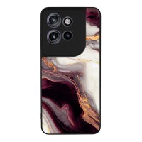 Θήκη Sonique Marble Series για Motorola Edge 60 Neo 5G Μπορντώ
