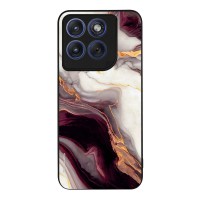 Θήκη Sonique Marble Series για Motorola Edge 70 Fusion 5G Μπορντώ