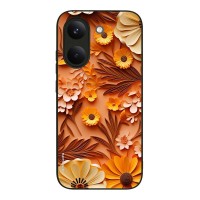 Θήκη Sonique 3D Flower Series για Xiaomi Poco X8 Pro 5G Πορτοκαλί