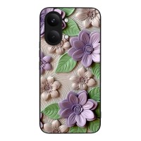 Θήκη Sonique 3D Flower Series για Xiaomi Poco X8 Pro Max 5G Βιολετί