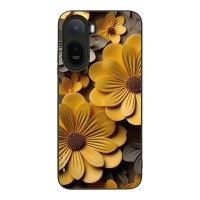 Θήκη Sonique 3D Flower Series για Xiaomi Redmi A7 Pro 4G Κίτρινο