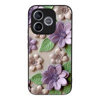 Θήκη Sonique 3D Flower Series για Honor 600 Lite 5G Βιολετί