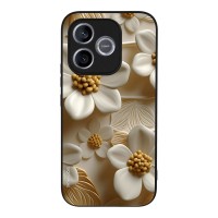 Θήκη Sonique 3D Flower Series για Honor 600 Lite 5G Λευκό