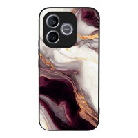 Θήκη Sonique Marble Series για Honor 600 Lite 5G Μπορντώ