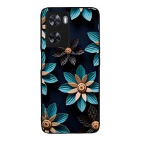 Θήκη Sonique 3D Flower Series για Oppo A57 4G / Oppo A57s Γαλάζιο