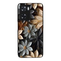 Θήκη Sonique 3D Flower Series για Oppo A57 4G / Oppo A57s Γκρι