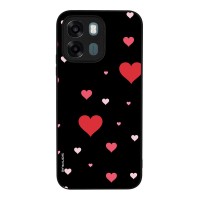 Θήκη Sonique Heart Series για Oppo A6 4G / Oppo A6x 4G / Oppo A6x 5G Μαύρο
