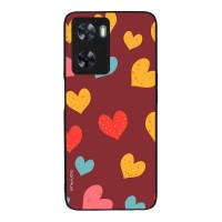 Θήκη Sonique Heart Series για Oppo A57 4G / Oppo A57s Μπορντώ