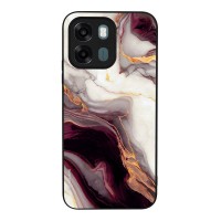 Θήκη Sonique Marble Series για Oppo A6 4G / Oppo A6x 4G / Oppo A6x 5G Μπορντώ