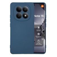 Θήκη Σιλικόνης My Colors Sonique Xiaomi Redmi Note 15 4G / Redmi Note 15 5G / Poco M8 5G Μπλε Σκούρο