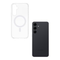 Θήκη Magnetic MagCase Sonique Samsung Galaxy S25 FE Διάφανο