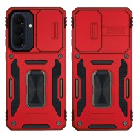 Θήκη Ring Armor CamShield Sonique για Samsung Galaxy A57 5G Κόκκινο