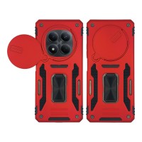 Θήκη Ring Armor CamShield Sonique για Xiaomi Redmi Note 15 Pro 5G Κόκκινο