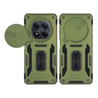 Θήκη Ring Armor CamShield Sonique για Xiaomi Redmi Note 15 Pro Plus 5G / Poco M8 Pro 5G Χακί