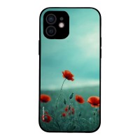 Θήκη Sonique Sunset in Eden Series για Apple iPhone 12 Scarlet Poppy