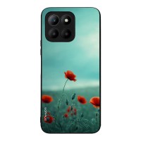 Θήκη Sonique Sunset in Eden Series για Honor 70 Lite 5G Scarlet Poppy