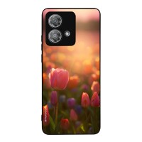 Θήκη Sonique Sunset in Eden Series για Motorola Edge 40 Neo 5G Tulip Velvet
