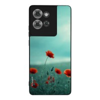 Θήκη Sonique Sunset in Eden Series για Motorola Edge 50 5G Scarlet Poppy