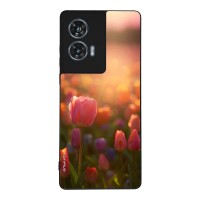 Θήκη Sonique Sunset in Eden Series για Motorola Edge 50 Fusion 5G Tulip Velvet