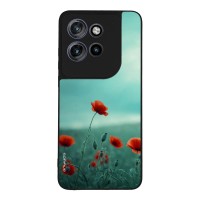 Θήκη Sonique Sunset in Eden Series για Motorola Edge 50 Neo 5G Scarlet Poppy