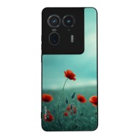 Θήκη Sonique Sunset in Eden Series για Motorola Edge 50 Ultra Scarlet Poppy