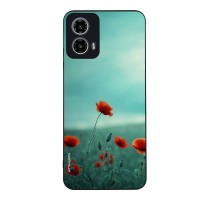 Θήκη Sonique Sunset in Eden Series για Motorola Moto G34 5G Scarlet Poppy