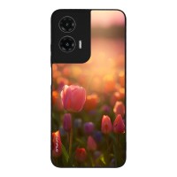 Θήκη Sonique Sunset in Eden Series για Motorola Moto G35 5G Tulip Velvet