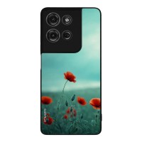 Θήκη Sonique Sunset in Eden Series για Motorola Moto G75 5G Scarlet Poppy