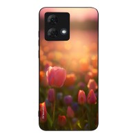 Θήκη Sonique Sunset in Eden Series για Motorola Moto G84 5G Tulip Velvet
