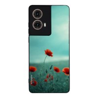 Θήκη Sonique Sunset in Eden Series για Motorola Moto G85 5G Scarlet Poppy