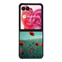 Θήκη Sonique Sunset in Eden Series για Motorola Motorola Razr 50 Ultra Scarlet Poppy