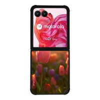 Θήκη Sonique Sunset in Eden Series για Motorola Motorola Razr 50 Ultra Tulip Velvet