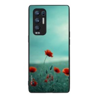 Θήκη Sonique Sunset in Eden Series για Oppo Find X3 Neo 5G Scarlet Poppy