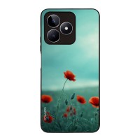 Θήκη Sonique Sunset in Eden Series για Realme C51 / Realme C53 / Realme Note 50 4G Scarlet Poppy