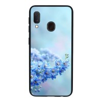 Θήκη Sonique Sunset in Eden Series για Samsung Galaxy A20e Blue Delphia