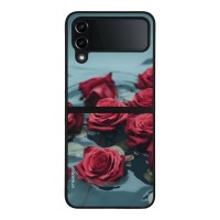 Θήκη Sonique Sunset in Eden Series για Samsung Galaxy Z Flip 4 Midnight Rose