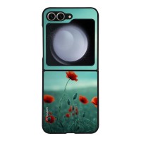Θήκη Sonique Sunset in Eden Series για Samsung Galaxy Z Flip 6 / Galaxy Z Flip 7 FE 5G Scarlet Poppy