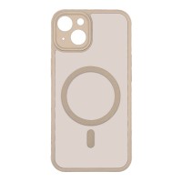 Θήκη Magnetic MagMatte Lens Sonique Apple iPhone 13 Μπεζ