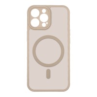 Θήκη Magnetic MagMatte Lens Sonique Apple iPhone 13 Pro Max Μπεζ