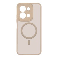 Θήκη Magnetic MagMatte Lens Sonique Xiaomi Redmi 15C 4G / Redmi 15C 5G / Poco C85 4G Μπεζ