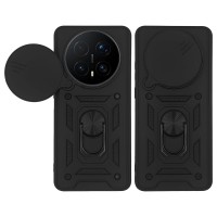 Θήκη Ring Armor CamPro Sonique Honor Magic8 Pro 5G Μαύρο