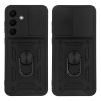 Θήκη Ring Armor CamPro Sonique για Samsung Galaxy S26 Μαύρο