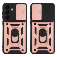 Θήκη Ring Armor CamPro Sonique για Samsung Galaxy S26 Plus Ροζ Χρυσό